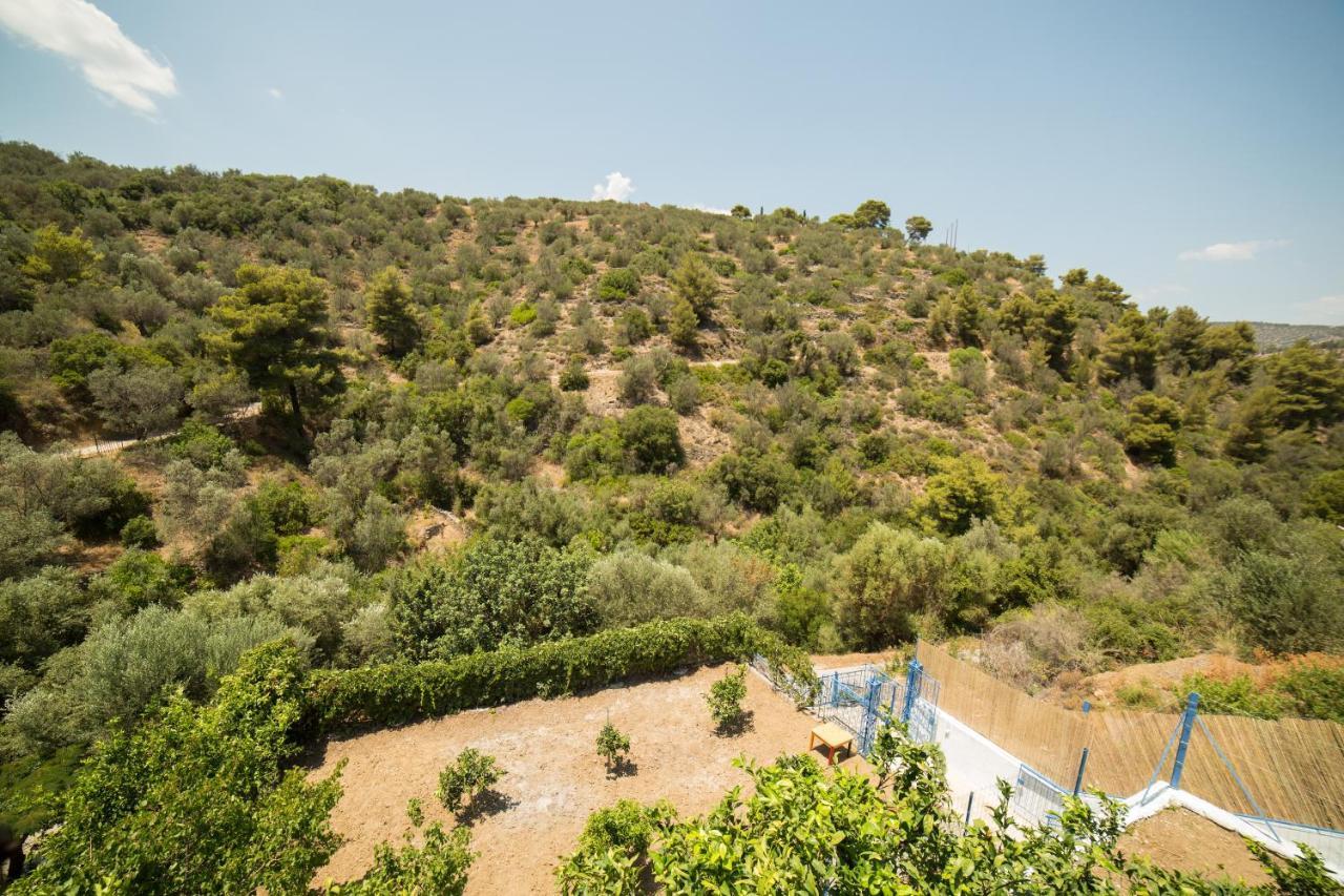Agiazi Poros Summer House Galatás エクステリア 写真